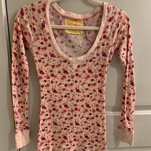 Free People Thermal long Sleeve Top